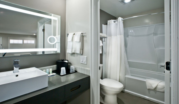 Bay Area Inn & Suites - Private Bathroom