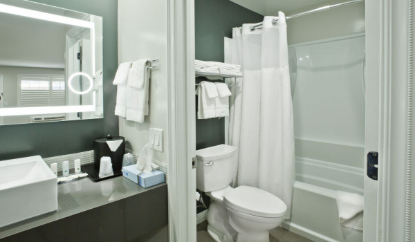 Bay Area Inn & Suites - Private Bathroom